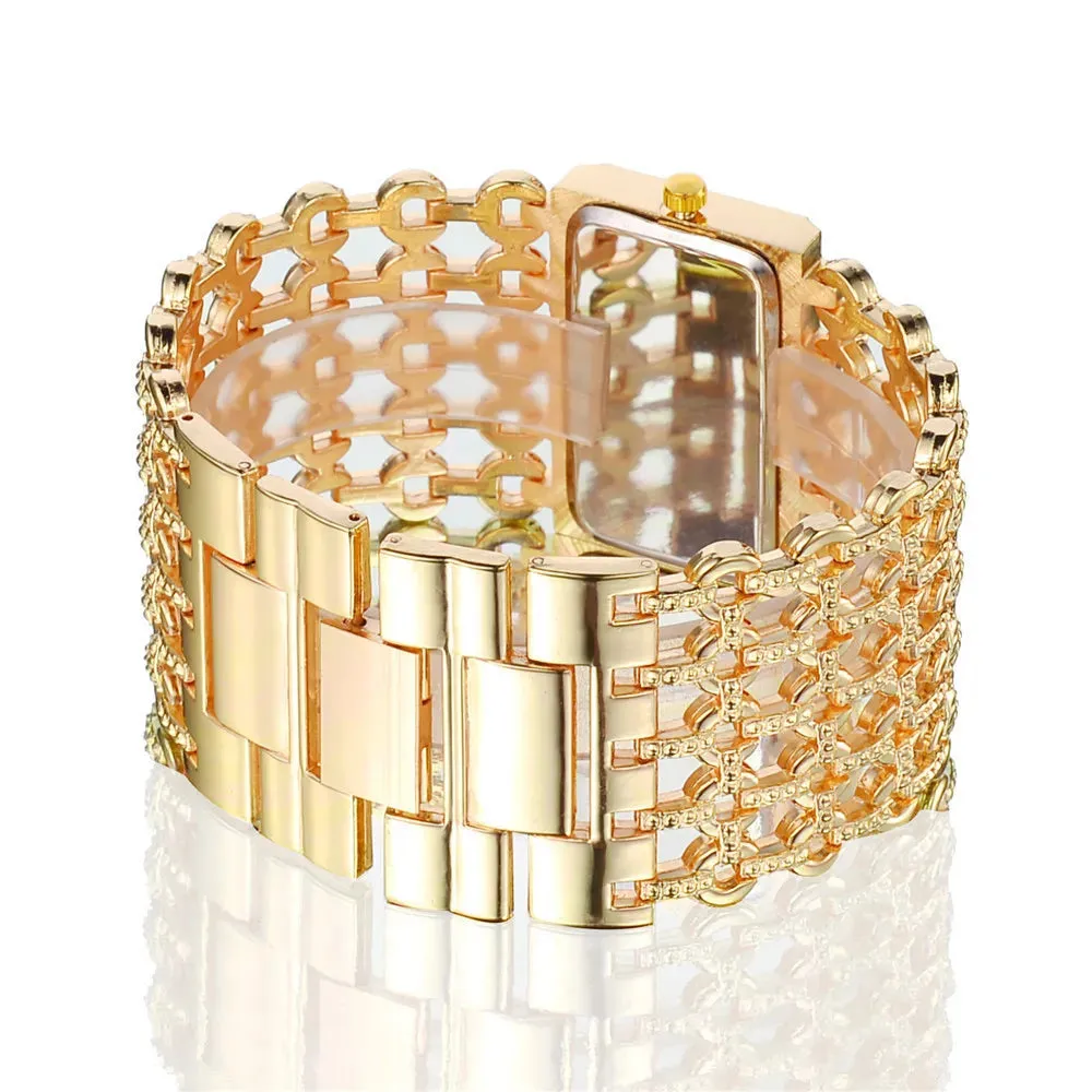 Square Diamond Ladies Quartz Watches