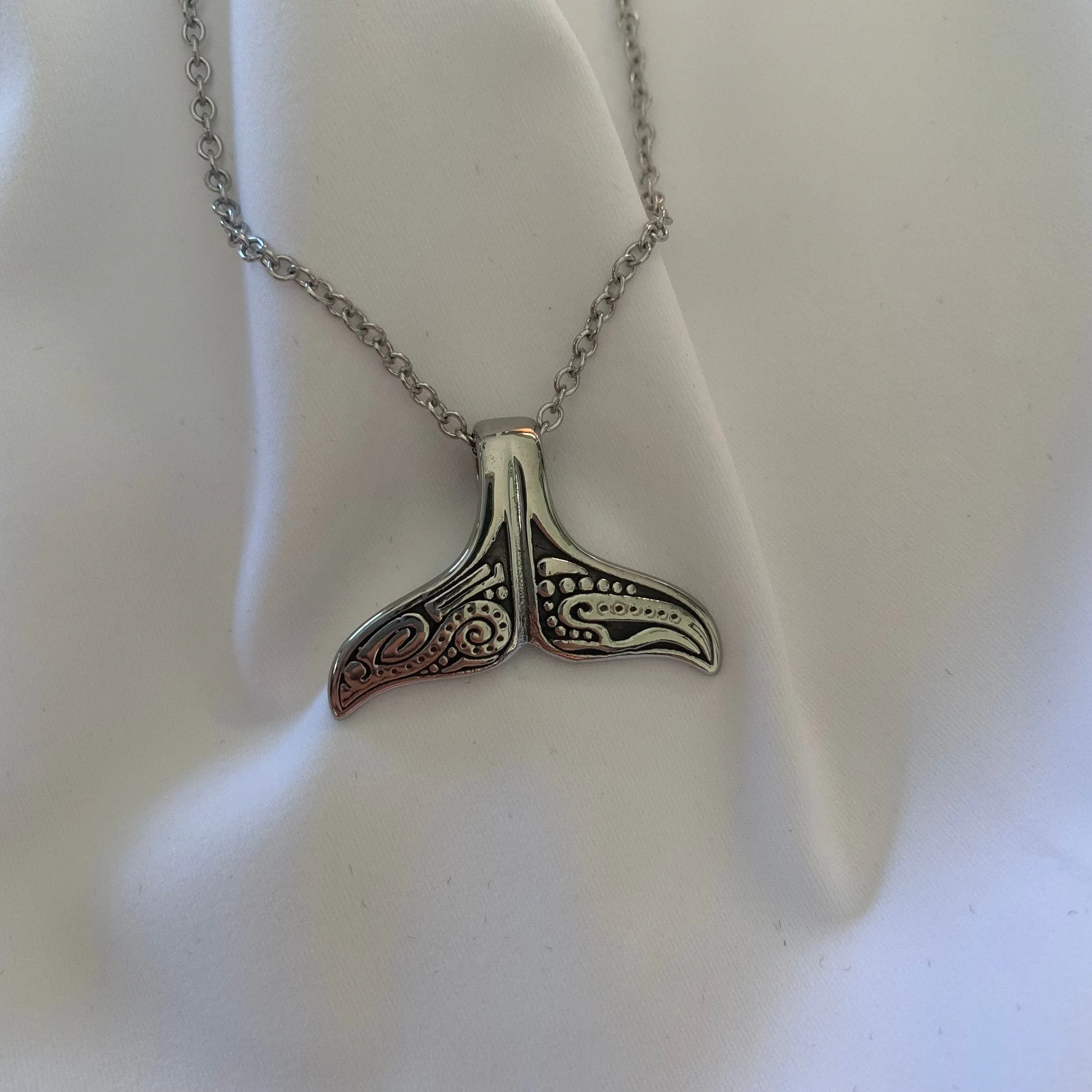 Stainless Steel Tail Necklace