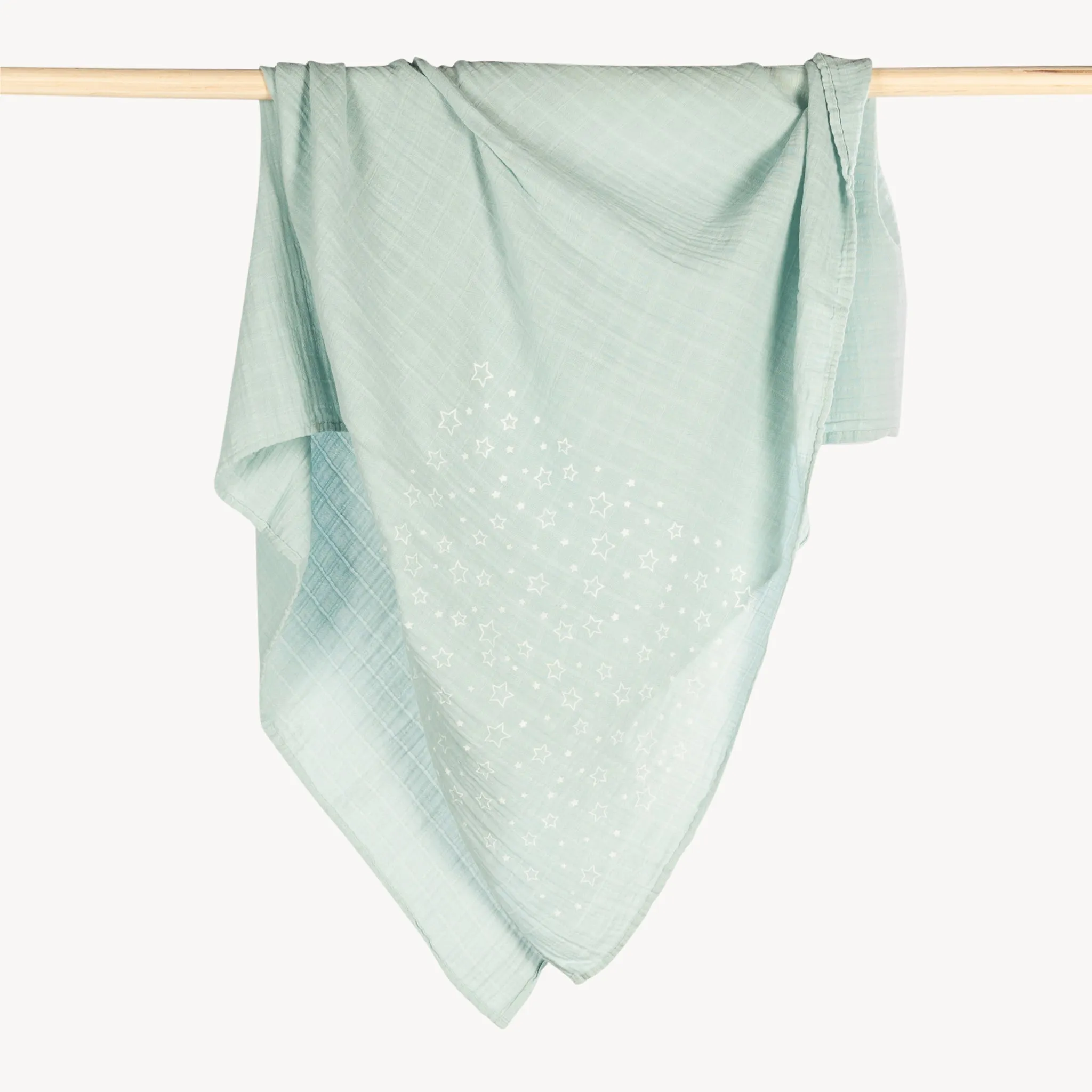 Star Muslin Baby Blanket