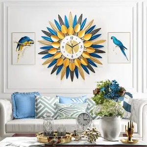 Starburst Creative Luxurious Designed 3D Metal Wall Clock