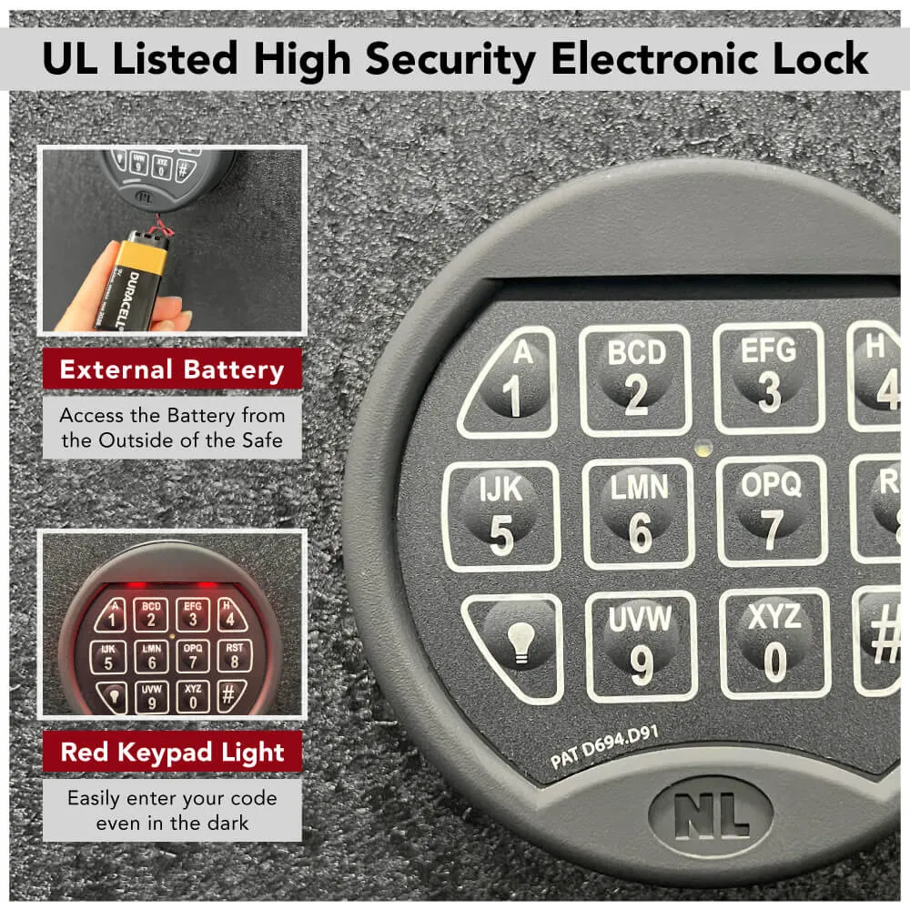 Stealth Essential Gun Safe EGS28 Flag Safe