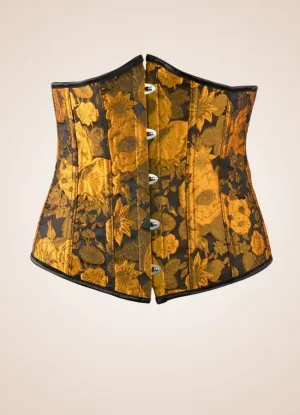 Steampunk Sunflower Underbust Corset