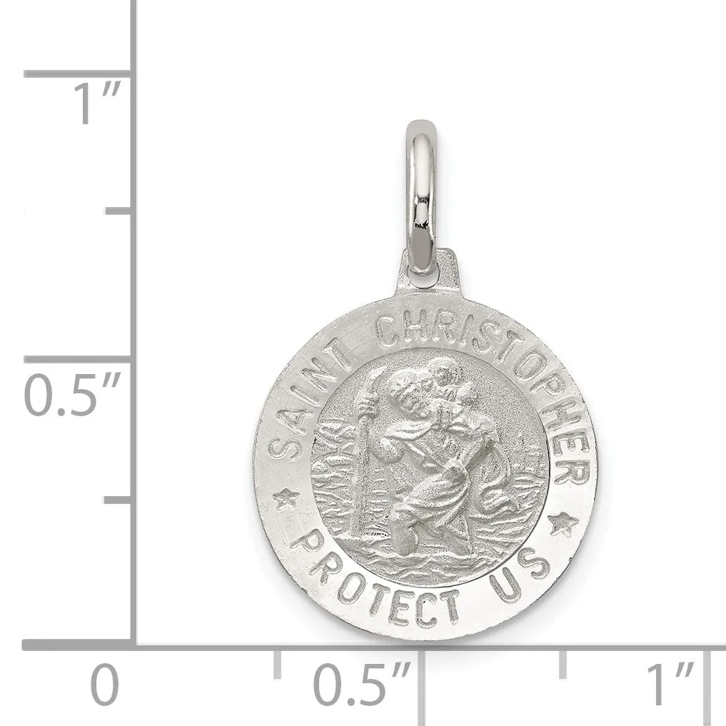 Sterling Silver St. Christopher Medal