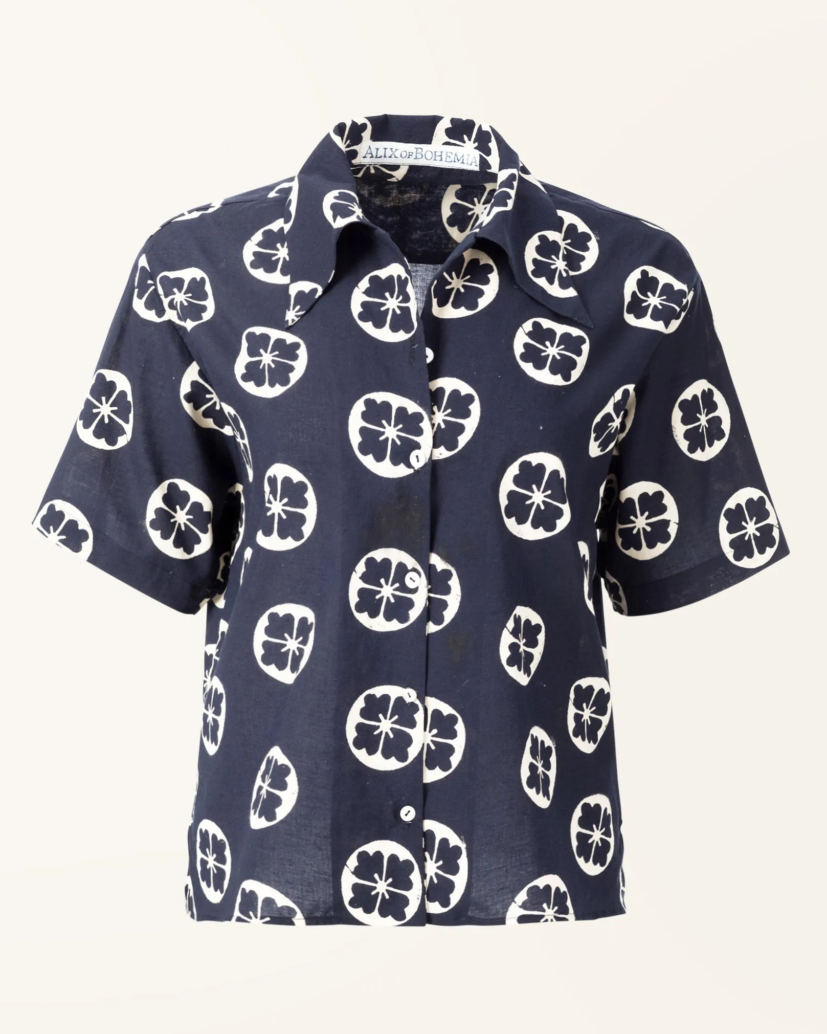Stevie Blue Iris Shirt