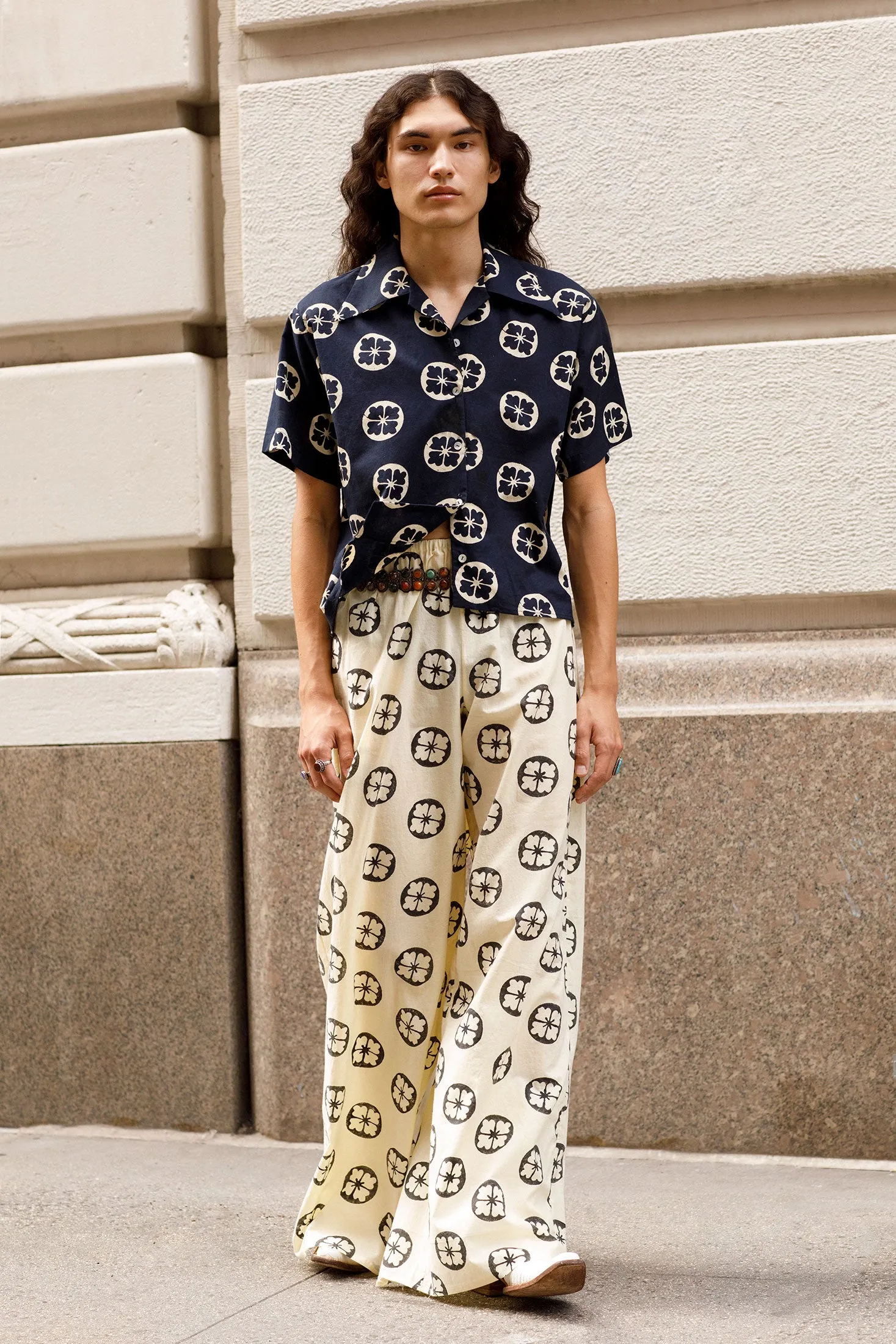 Stevie Blue Iris Shirt