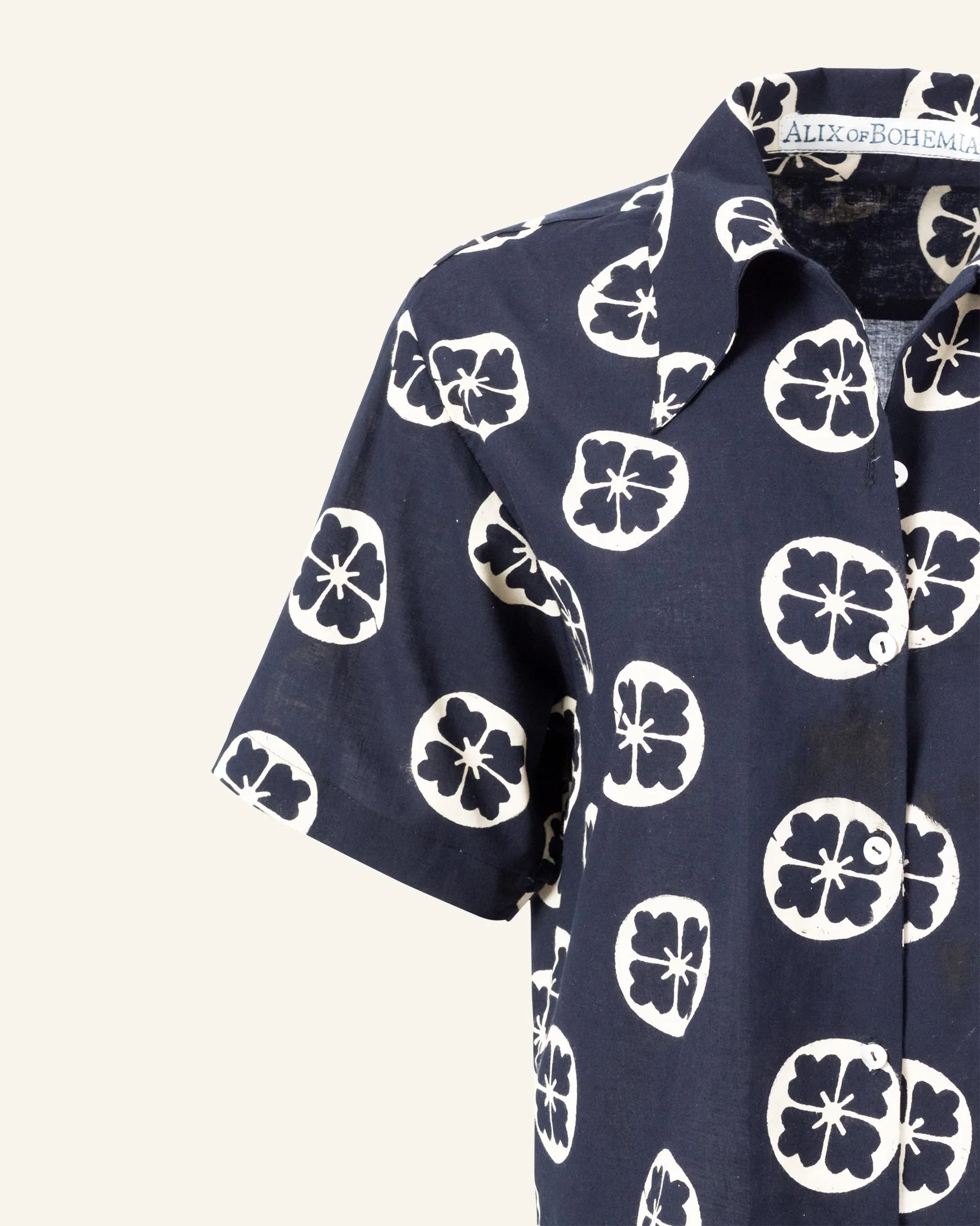 Stevie Blue Iris Shirt