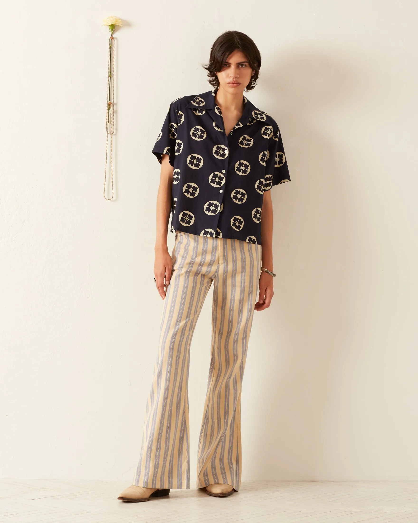 Stevie Blue Iris Shirt