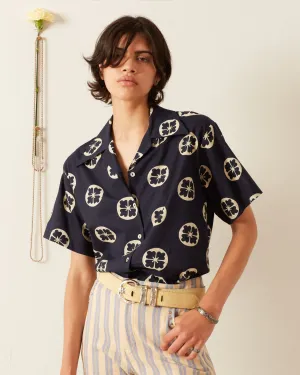 Stevie Blue Iris Shirt