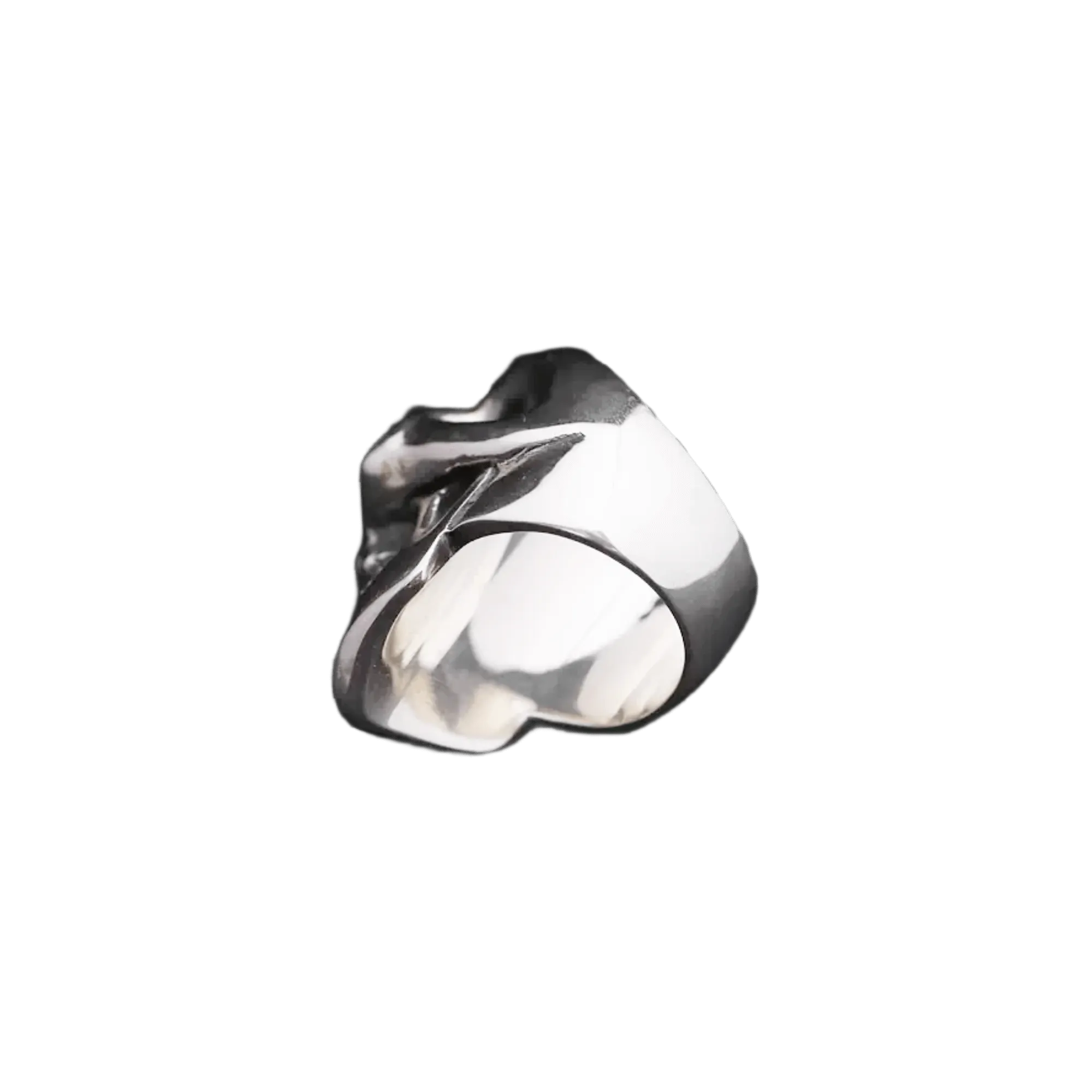 Stop Light Co Crazy Skull Ring