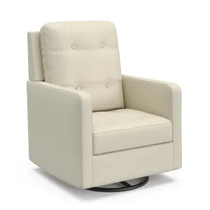 Storkcraft Beckett Spaces Swivel Glider Nursery Chair (Pearl)