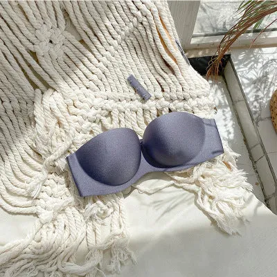 Strapless Invisible Bra Se Xy Seamless Underwear Thick And Thin Chest Strap