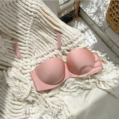Strapless Invisible Bra Se Xy Seamless Underwear Thick And Thin Chest Strap