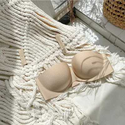 Strapless Invisible Bra Se Xy Seamless Underwear Thick And Thin Chest Strap