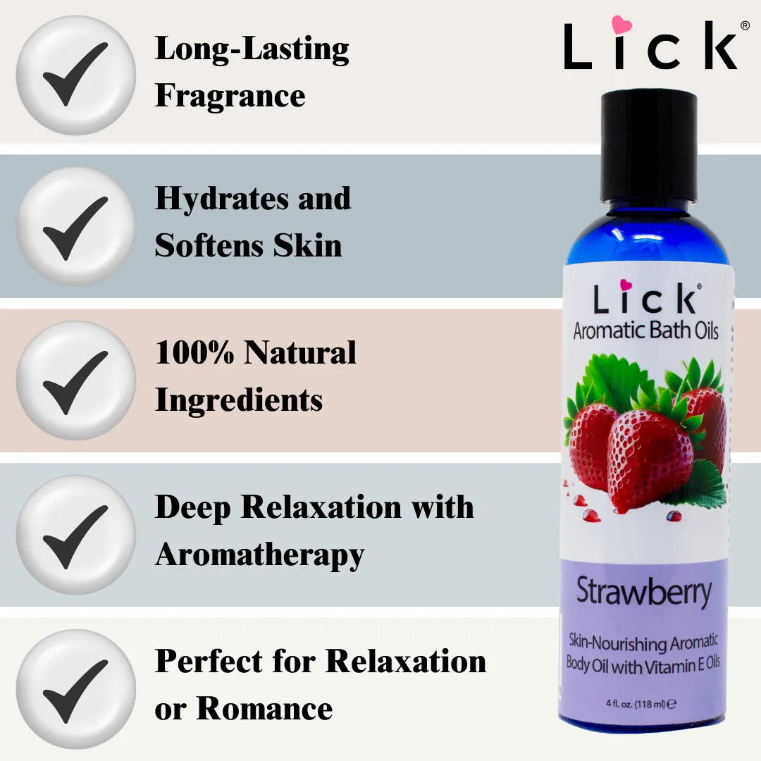 Strawberry Aromatic Bath Oil