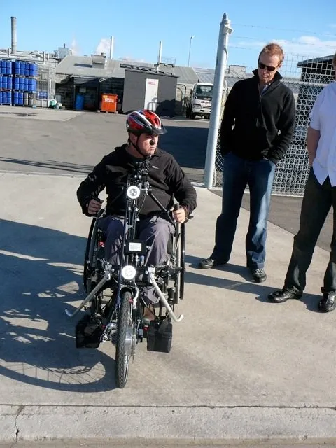 Stricker Smart Quadriplegic Power-Assist Handcycle (FREE DHL Shipping Worldwide)