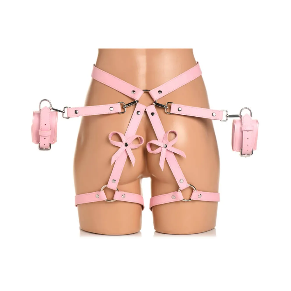 Strict Bondage Harness with Bows