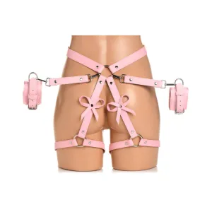 Strict Bondage Harness with Bows