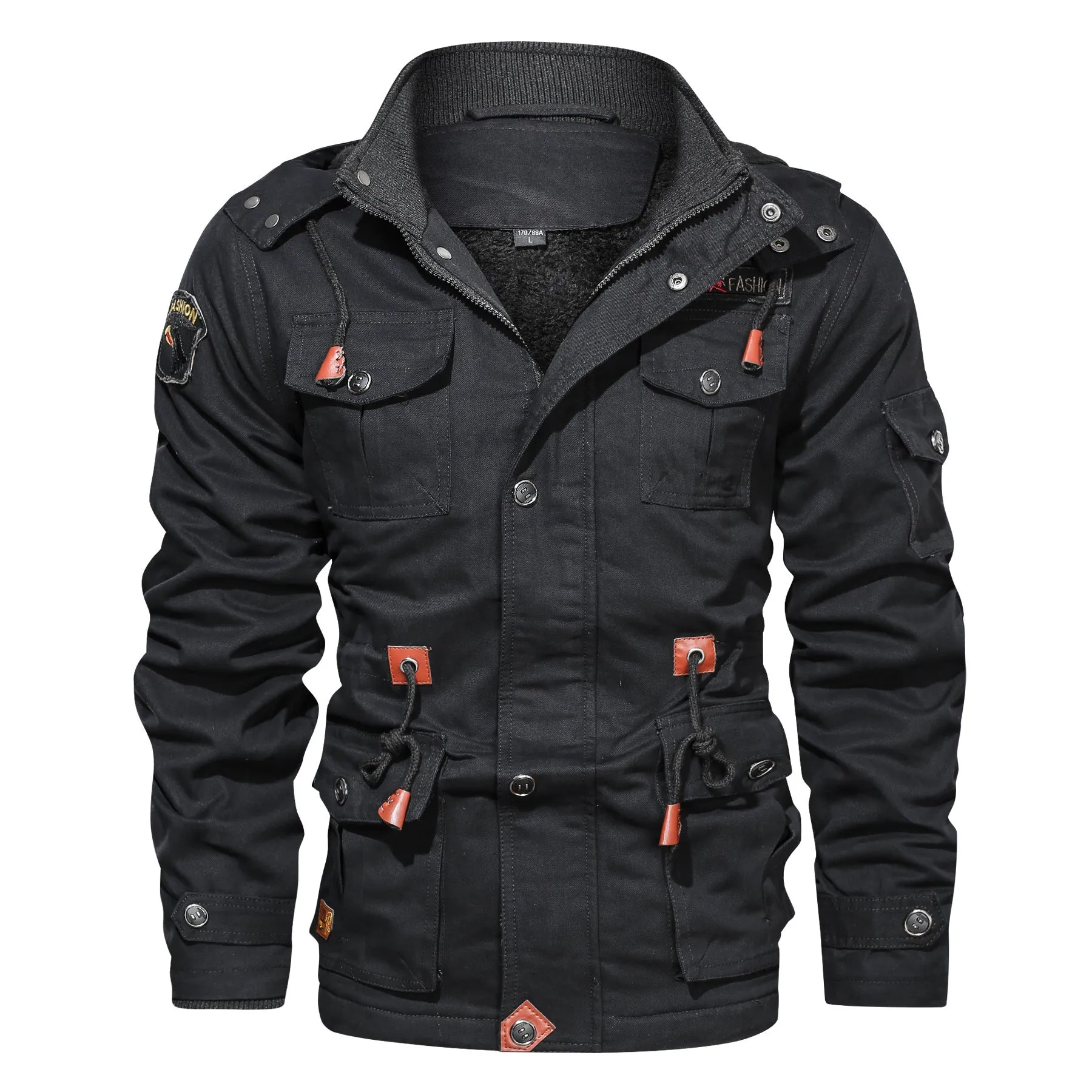Style Thick Winter Inner Protection Men's Jacket