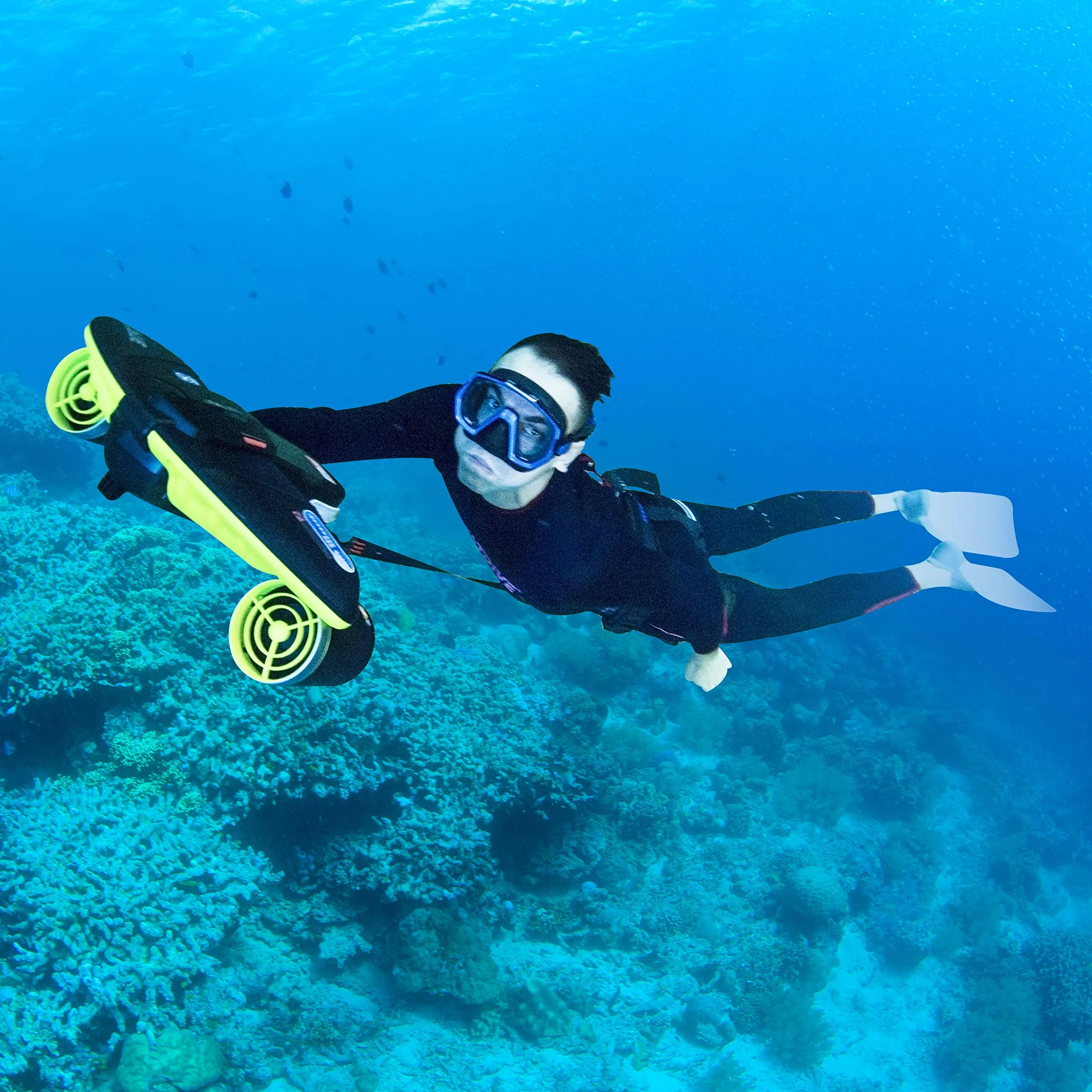 sublue Navbow Professional Smart Electric Underwater Scooter for Diving, Photography, Sports (Green)