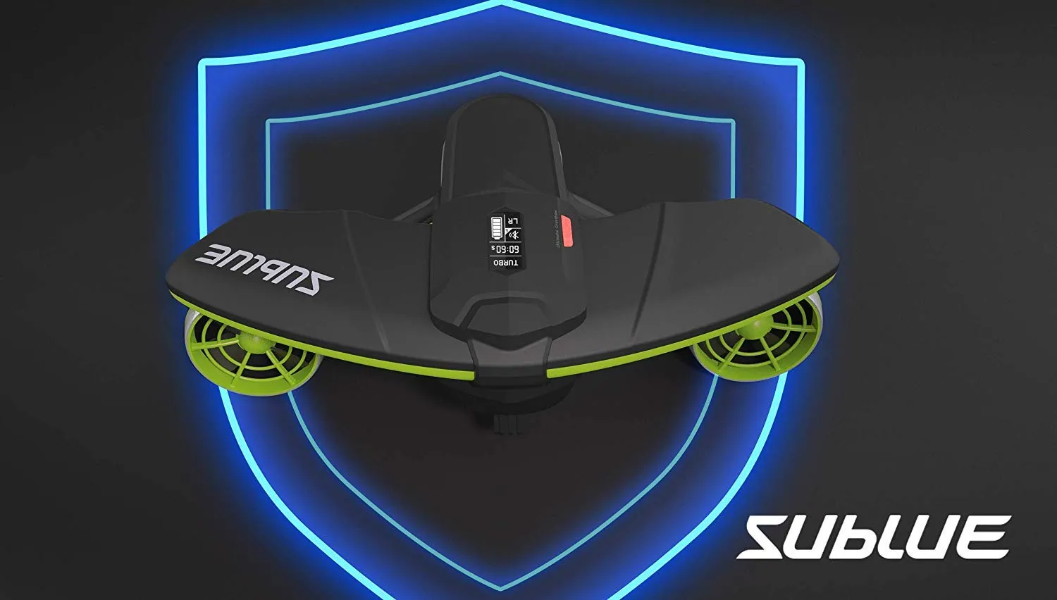 sublue Navbow Professional Smart Electric Underwater Scooter for Diving, Photography, Sports (Green)