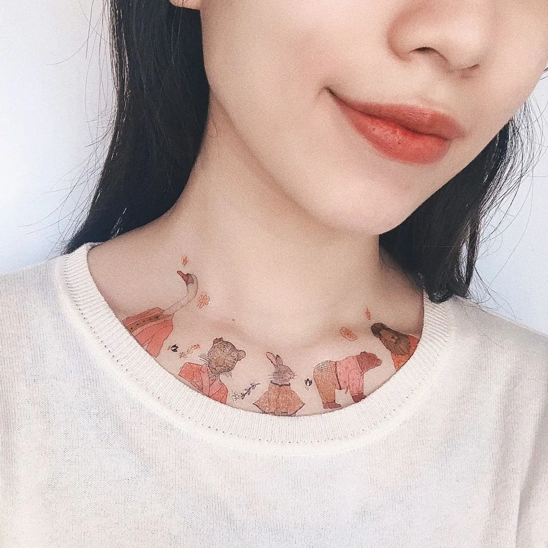 Suited & Booted Temporary Tattoo