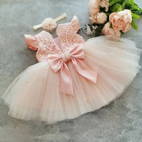 Summer Infant Party and Wedding Flower Girl Dresses for Girls