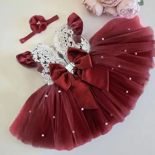 Summer Infant Party and Wedding Flower Girl Dresses for Girls