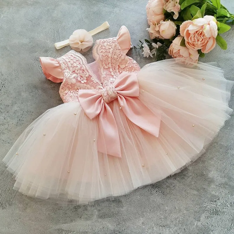 Summer Infant Party and Wedding Flower Girl Dresses for Girls