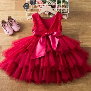 Summer Infant Party and Wedding Flower Girl Dresses for Girls