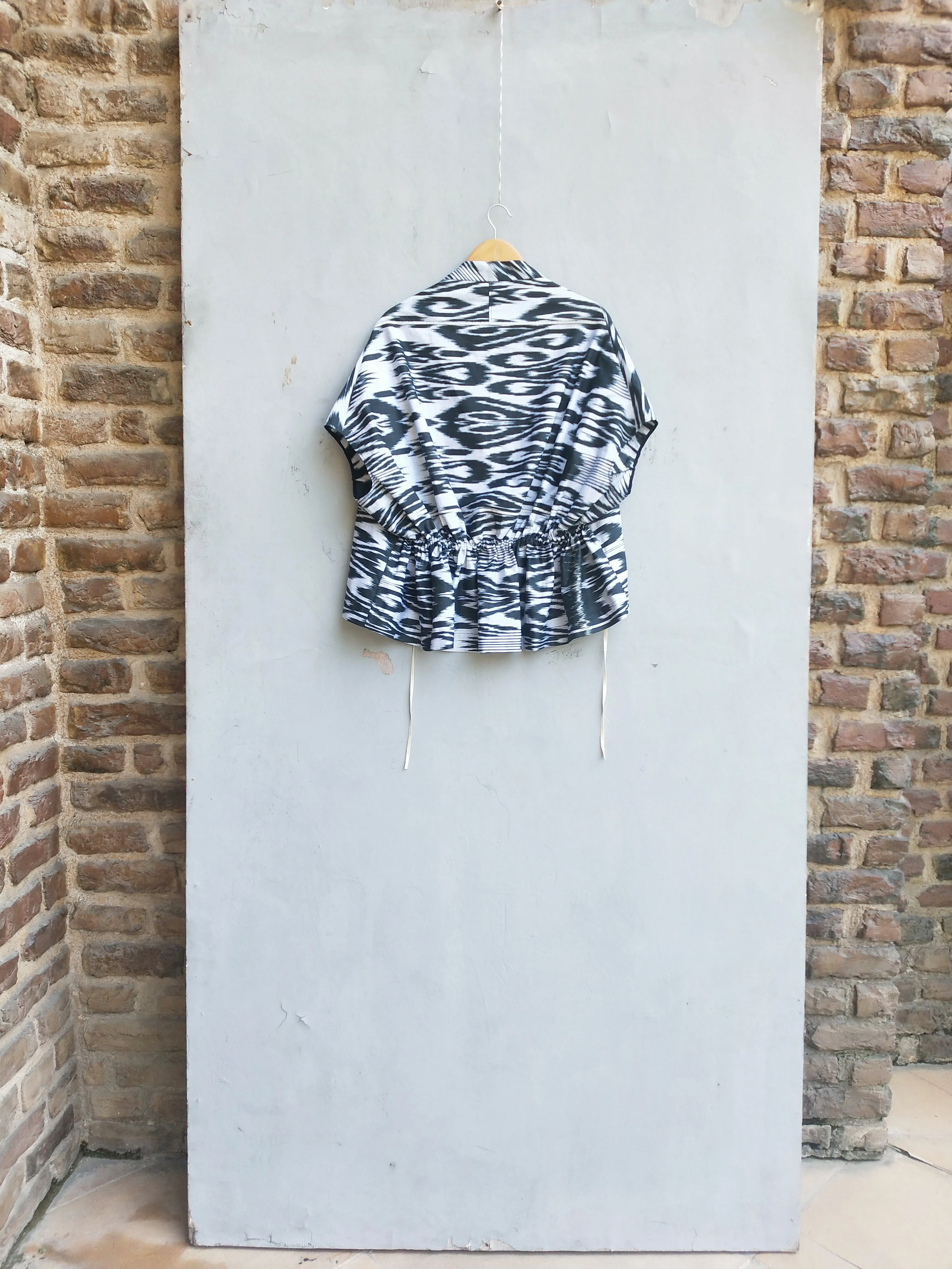 Summer Jacket Shi Cotton Silk Ikat Fashion Edit Kai-24 Urvashi Kaur