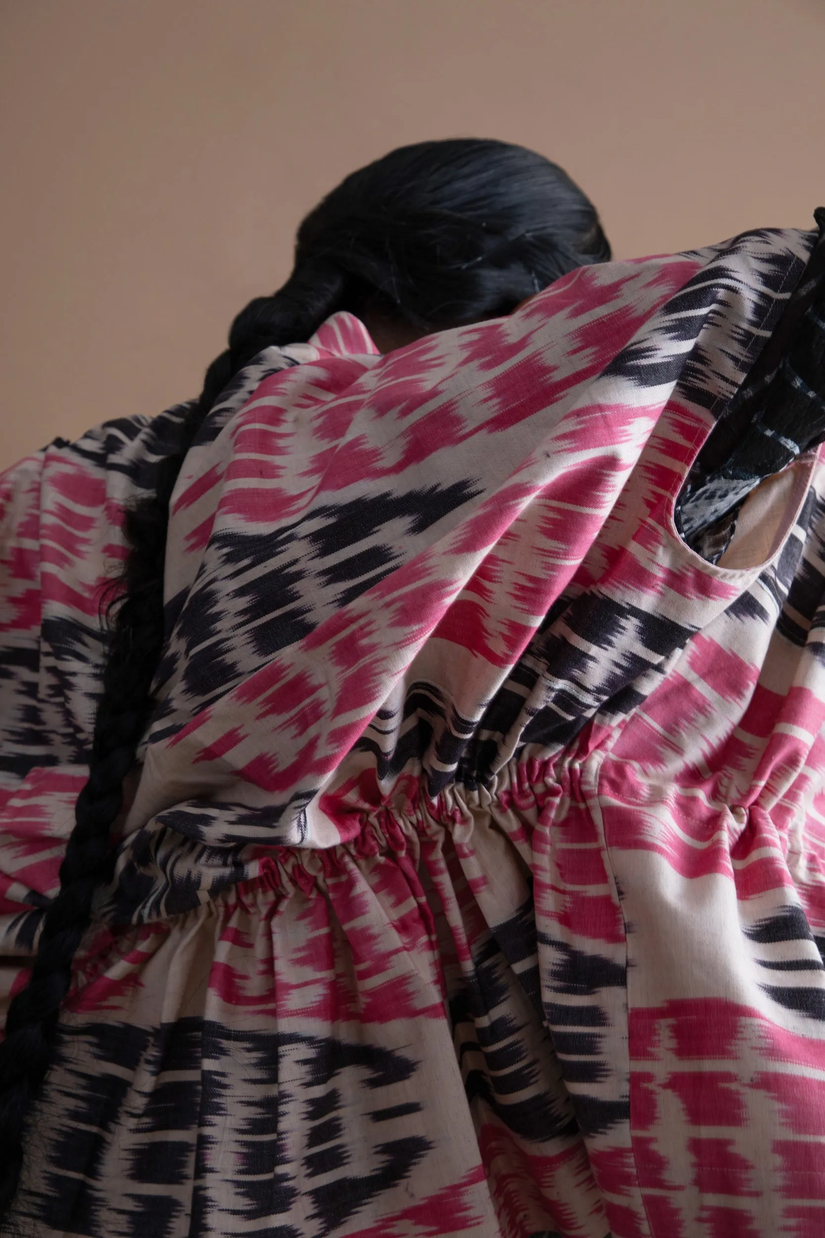 Summer Jacket Shi Cotton Silk Ikat Fashion Edit Kai-24A Urvashi Kaur