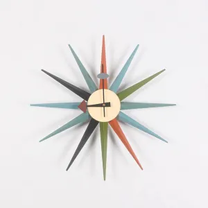 Sunburst Wall Clock