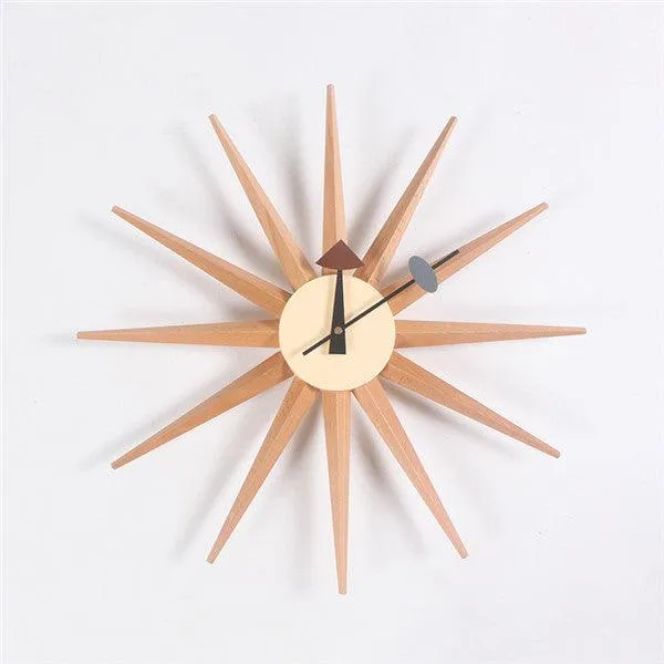 Sunburst Wall Clock