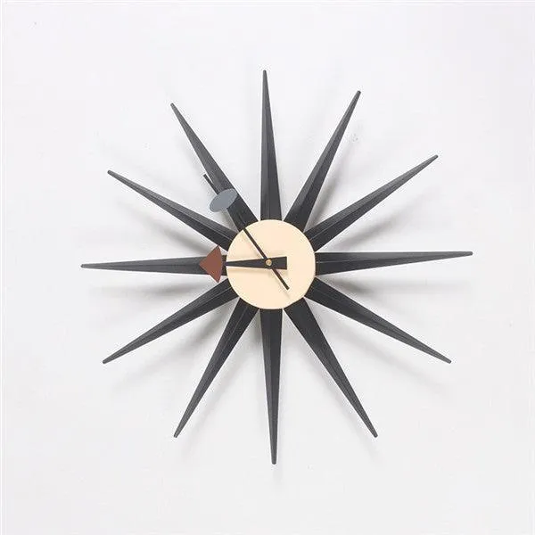 Sunburst Wall Clock