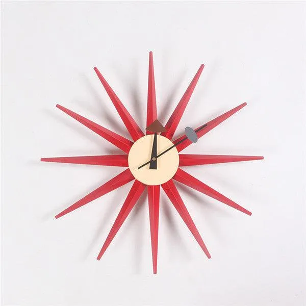 Sunburst Wall Clock