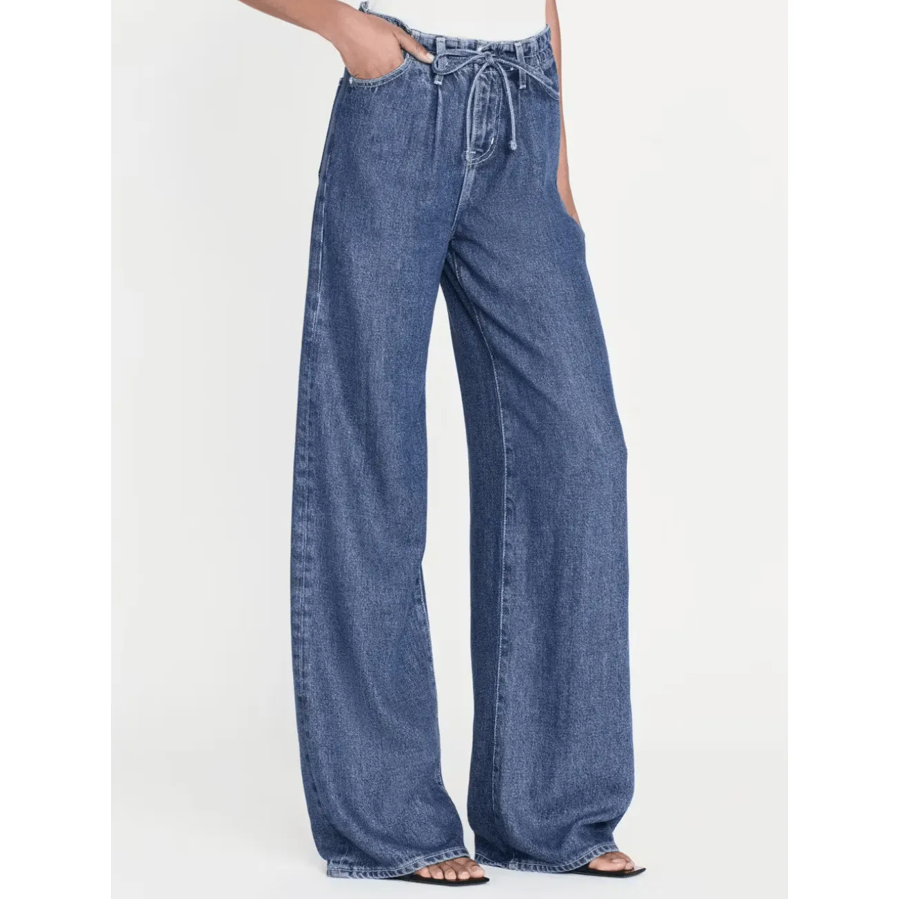 Super Drape Drawstring Wide Leg