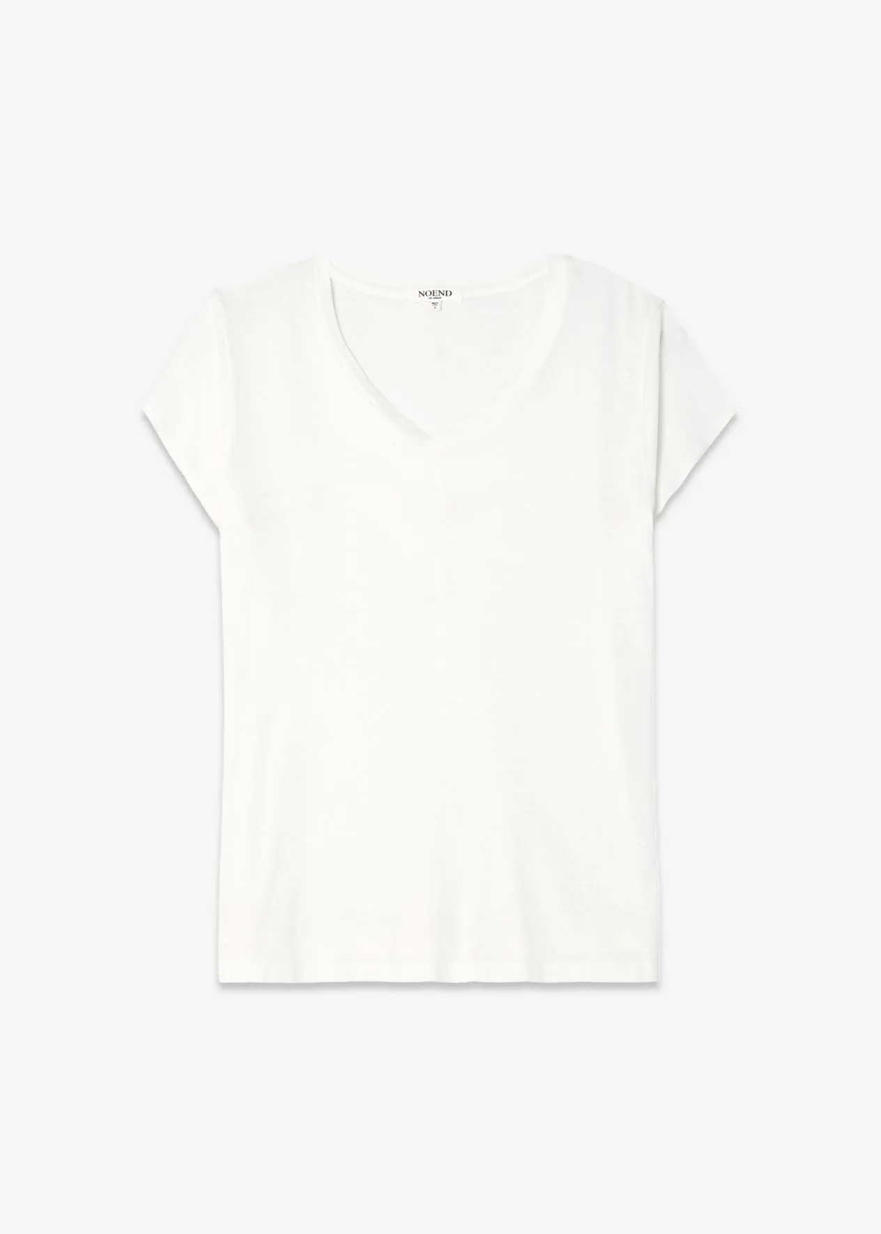 Supima Cotton Cap Sleeve V Neck Tee