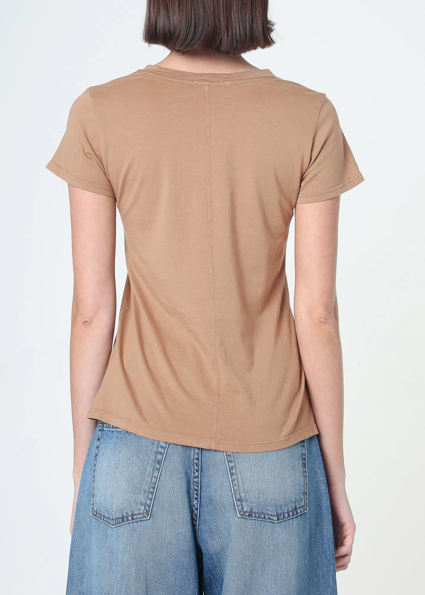 Supima Cotton V Neck Tee