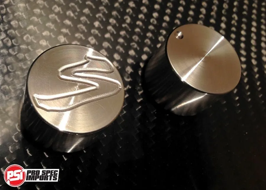 Supra Heater & Fan Control - Custom Billet Stainless Dial Set