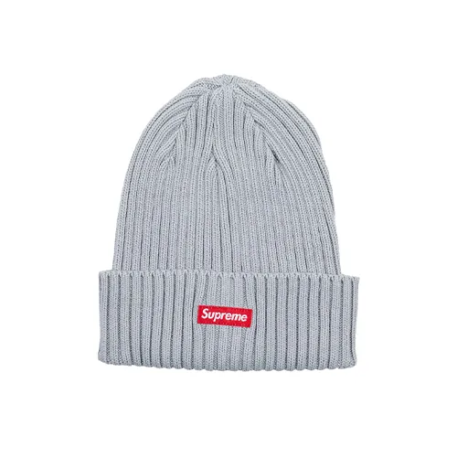 Supreme Overdyed Beanie Grey