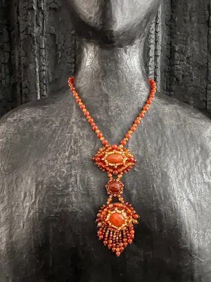 Susan Munro Elana Carnelian Necklace