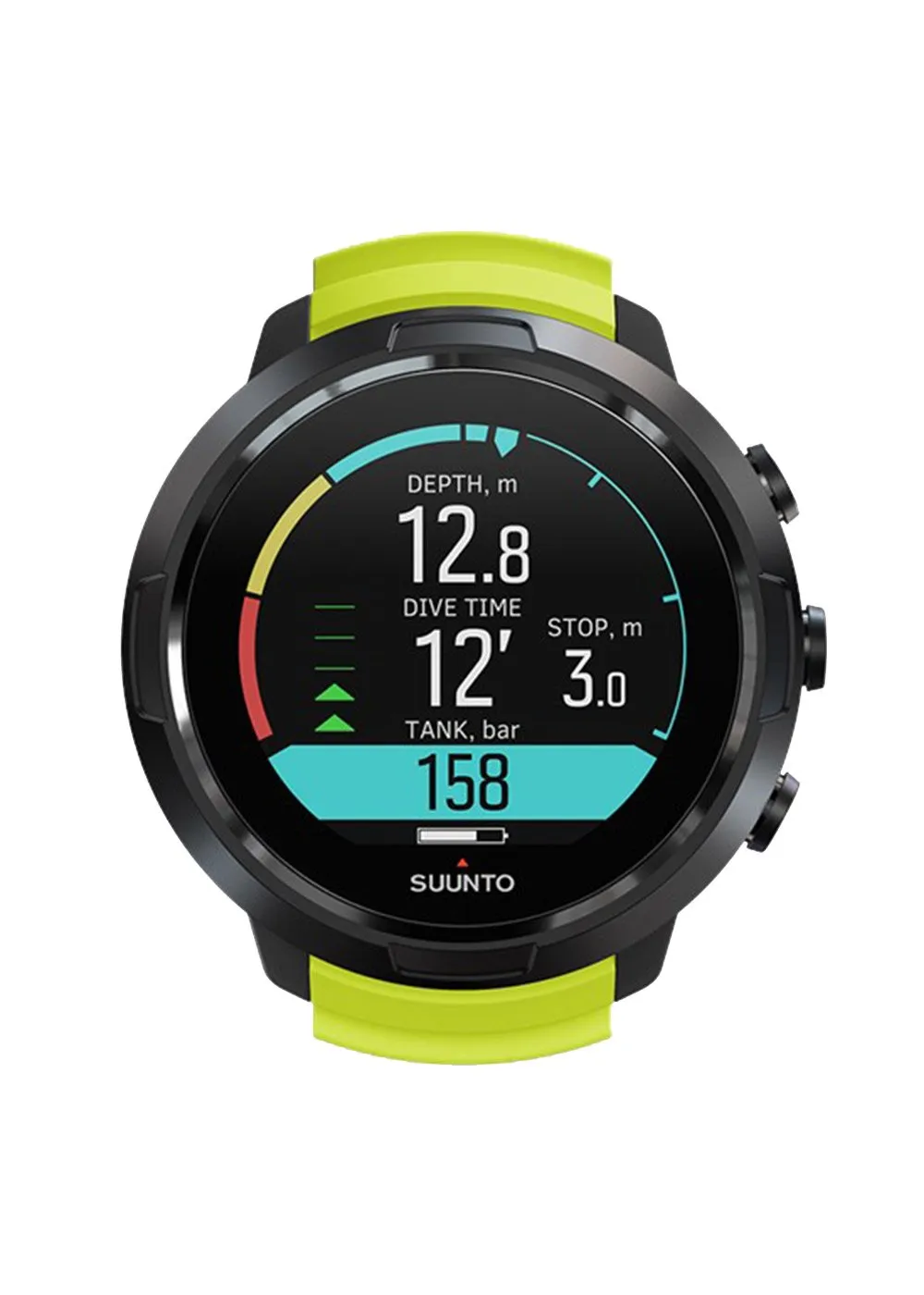 Suunto D5 Black / Lime with USB Cable Black/Yellow