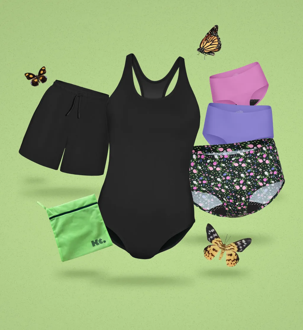 Swim Essentials Period Kit - Boyshort