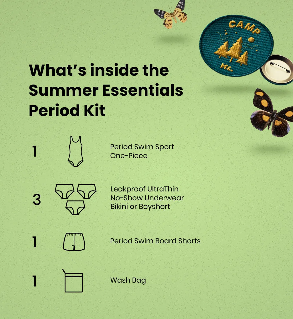 Swim Essentials Period Kit - Boyshort