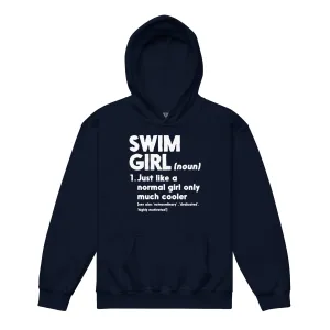 Swim Girl Youth Heavy Blend Hoodie