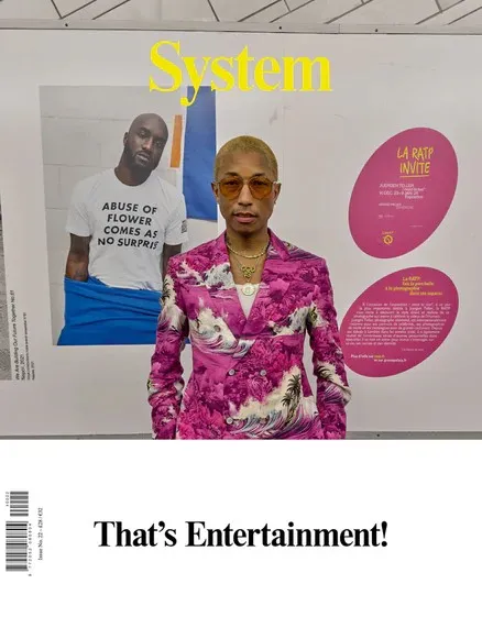 SYSTEM Magazine #22 PHARRELL WILLIAMS Juergen Teller DEMI MOORE 2024 Brand New SEALED (Copy)