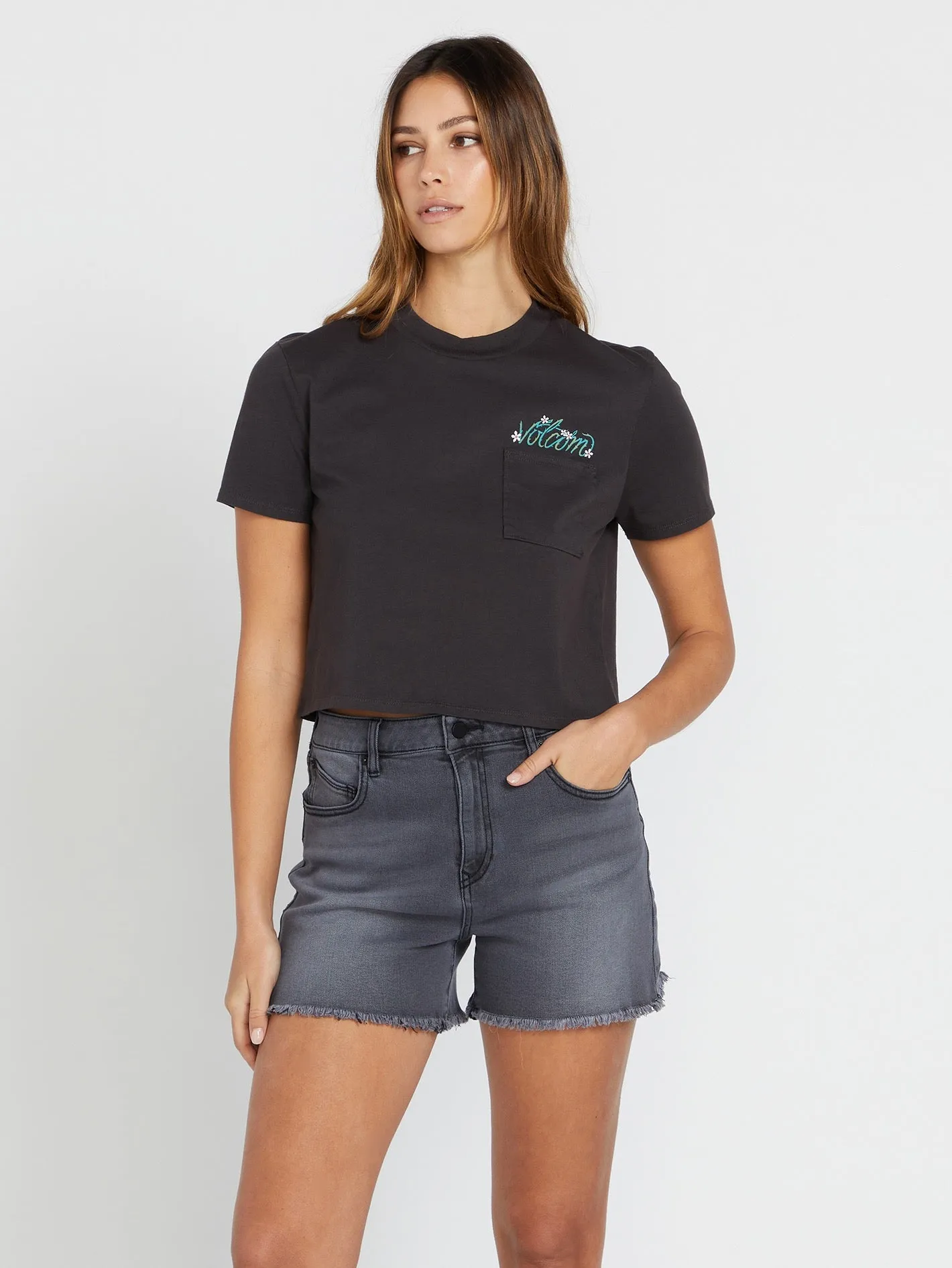 T-shirt pocket dial - VINTAGE BLACK