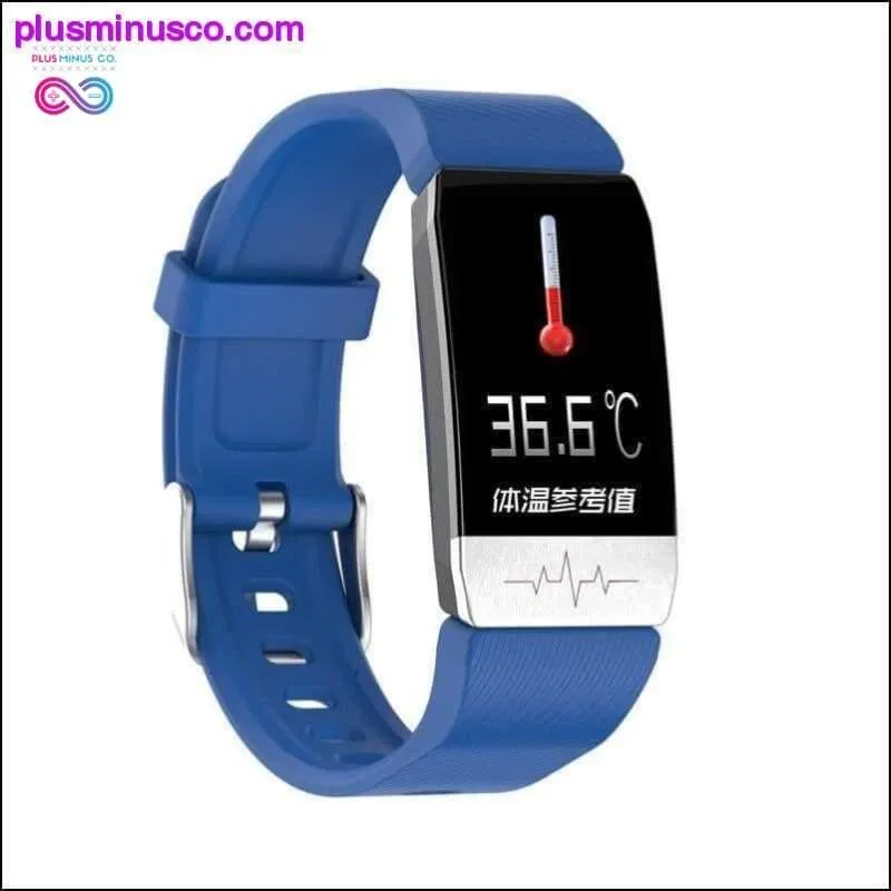 T1 Smart Watch Band With Temperature Immune Measure ECG