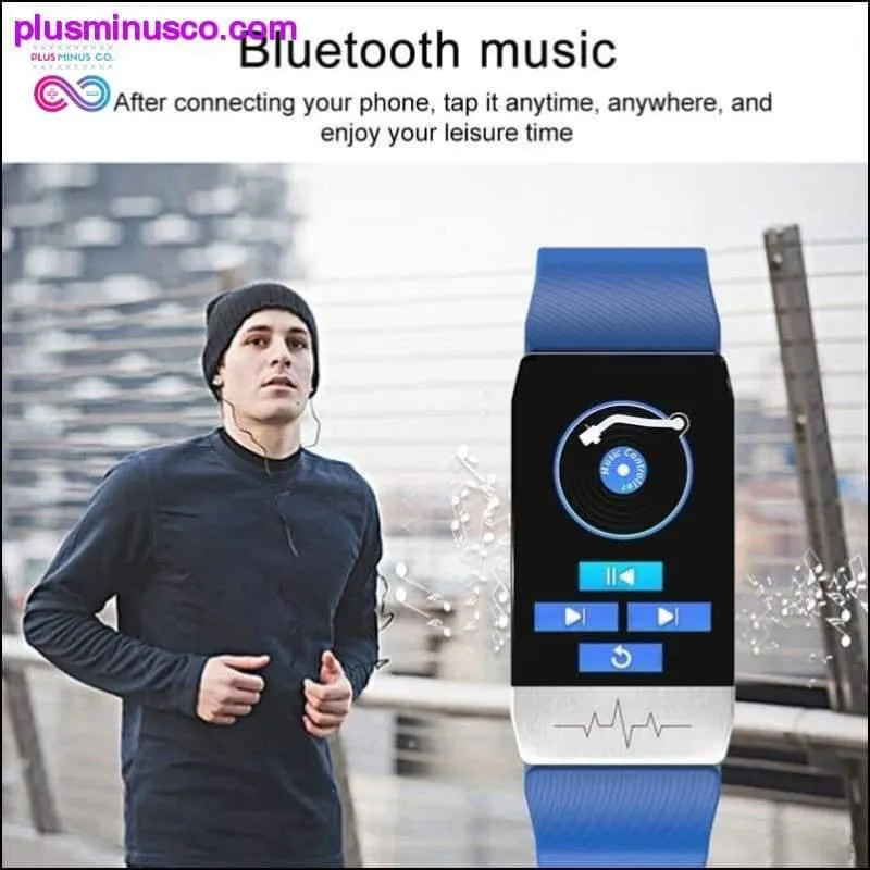 T1 Smart Watch Band With Temperature Immune Measure ECG