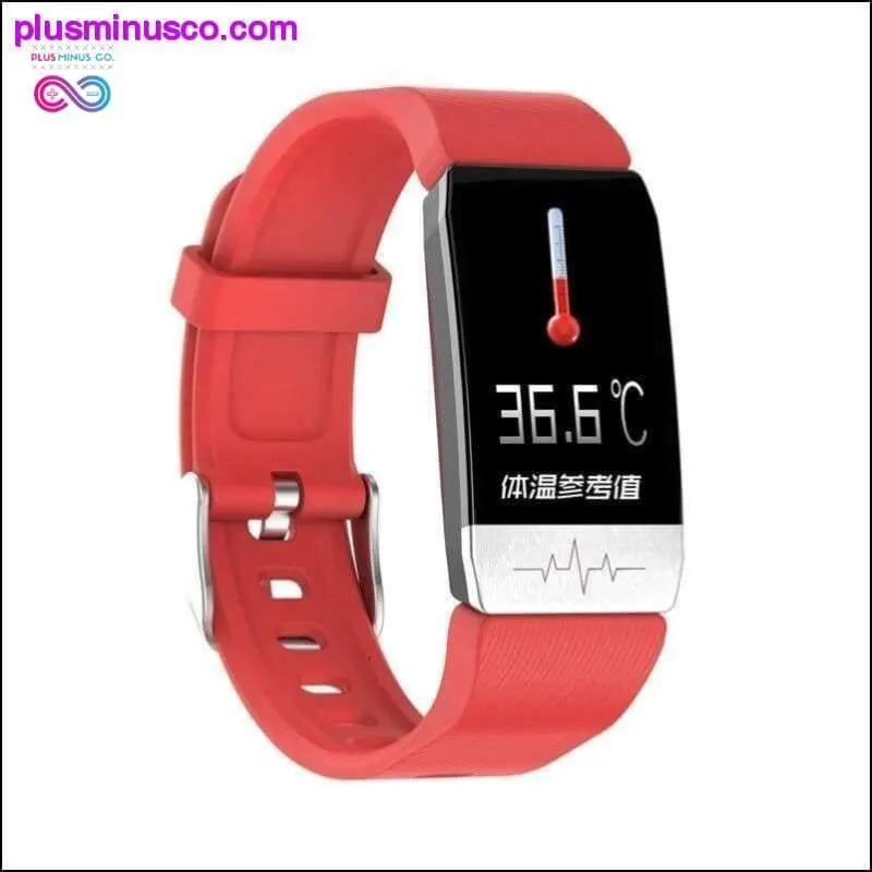 T1 Smart Watch Band With Temperature Immune Measure ECG